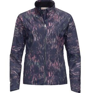 NEW $400 Kjus Captiva 2L Jacket!  Seam Sealed  Lightweight  Cool Feather Pattern
